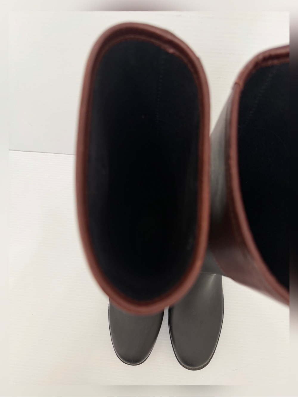 Tory Burch Diana Tall Rain Boots - 10 - Picture 10 of 14